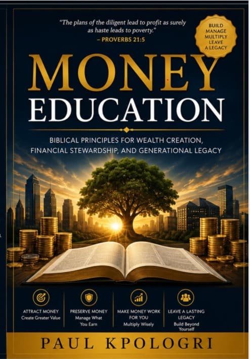 Money Education book by Dcn Paul Kpologri